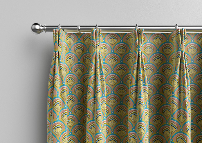 Deco Sea Shells, Peach Melba - Made To Measure Curtains - Image 11